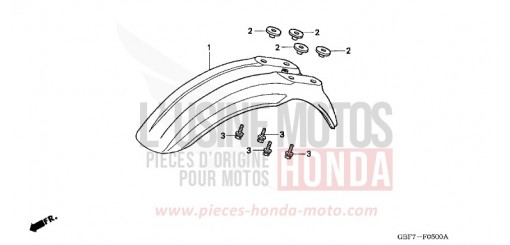 AILE AVANT CR85RB3 de 2003